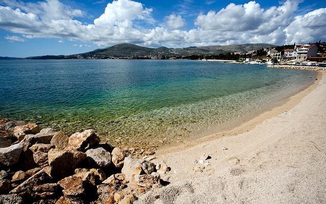 Apartament Cozy Place On The Beach Trogir Zewnętrze zdjęcie